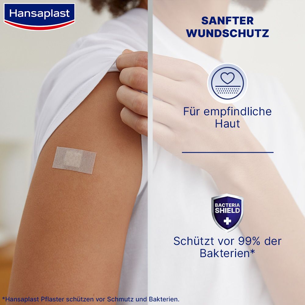 Hansaplast® Soft Pansements d'injection 1,9 cm x 4 cm