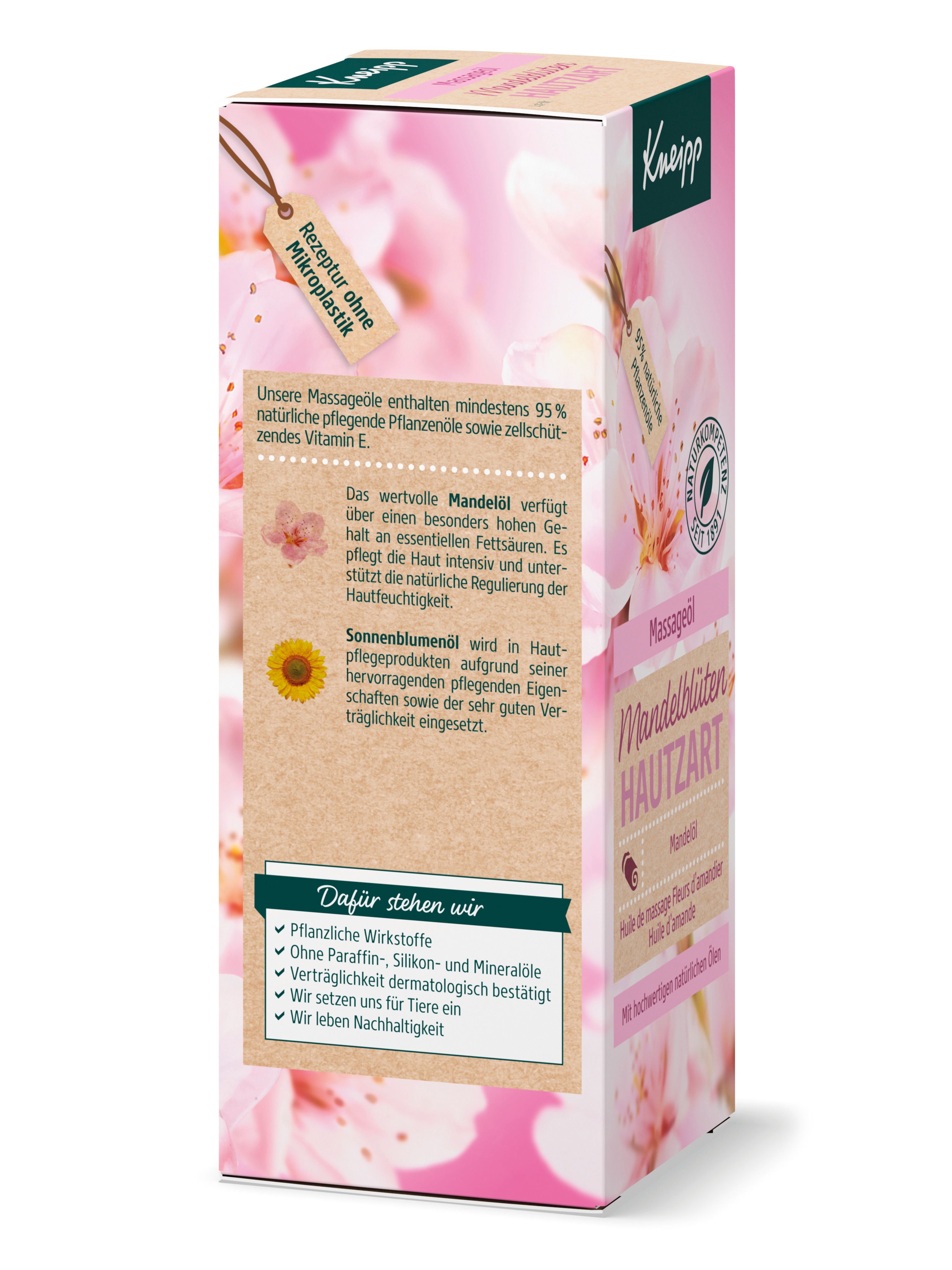 Kneipp® Huile de massage nourrissante Fleurs d'amandiers