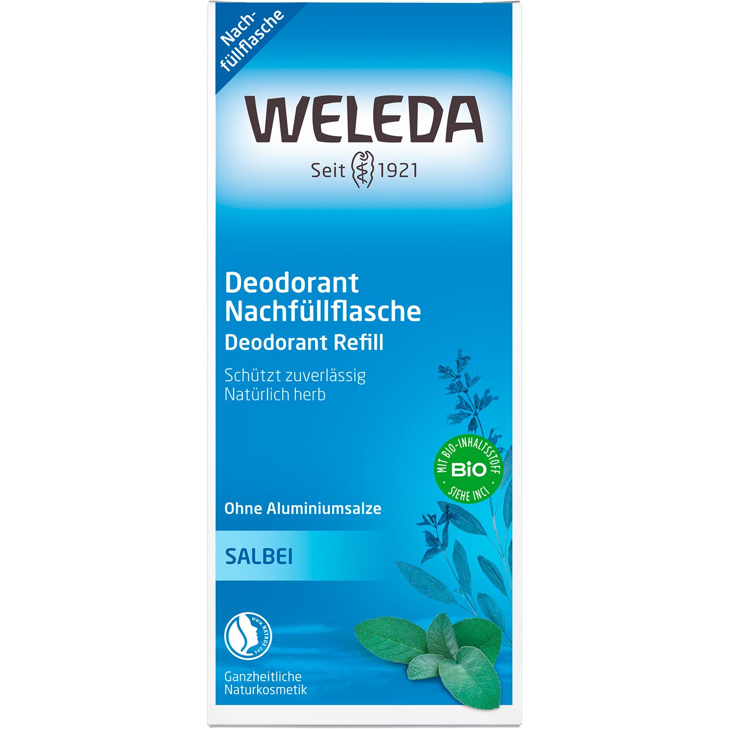 Weleda salbei deodorant deals nachfüllflasche 200 ml