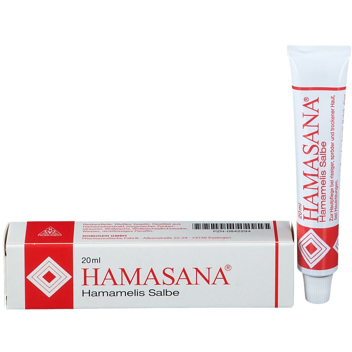 Hamasana Pommade à l'hamamélis