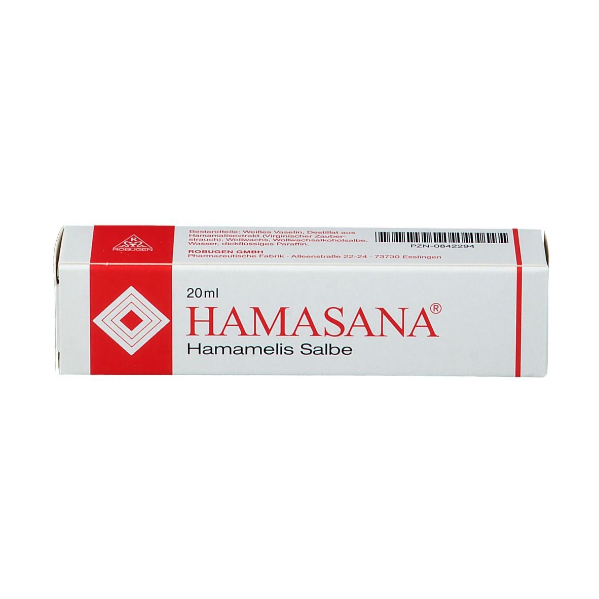 Hamasana Pommade à l'hamamélis