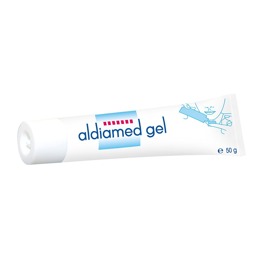 Tube aldiamed Mundgel, 50g.