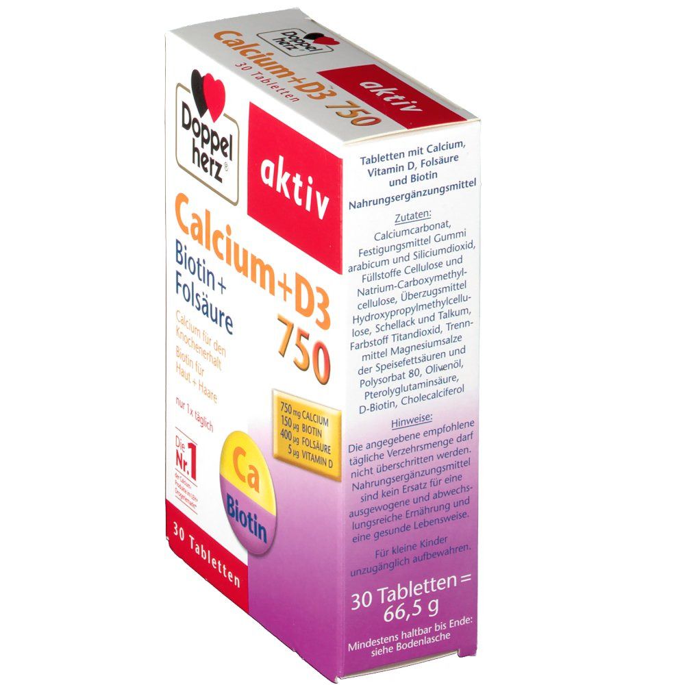 Doppelherz® Calcium + D3 Tabletten