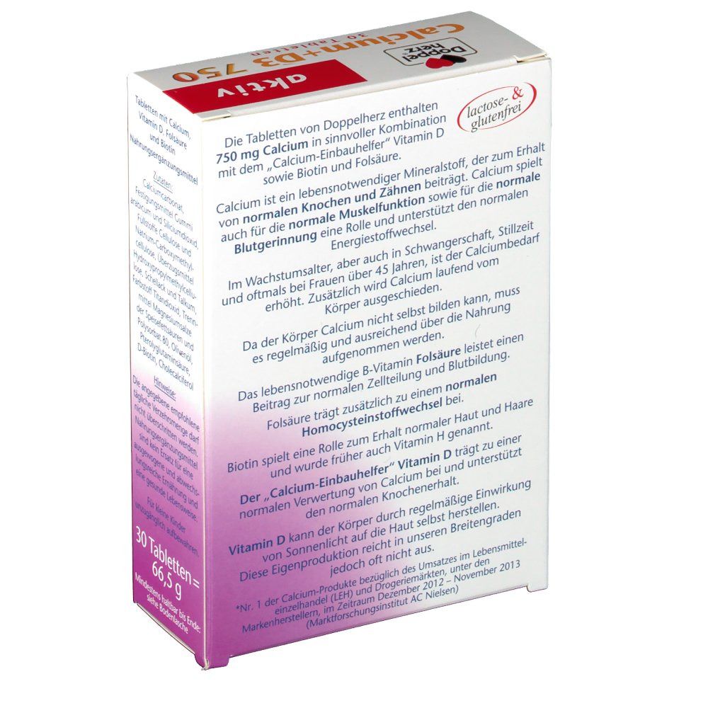 Doppelherz® Calcium + D3 Tabletten
