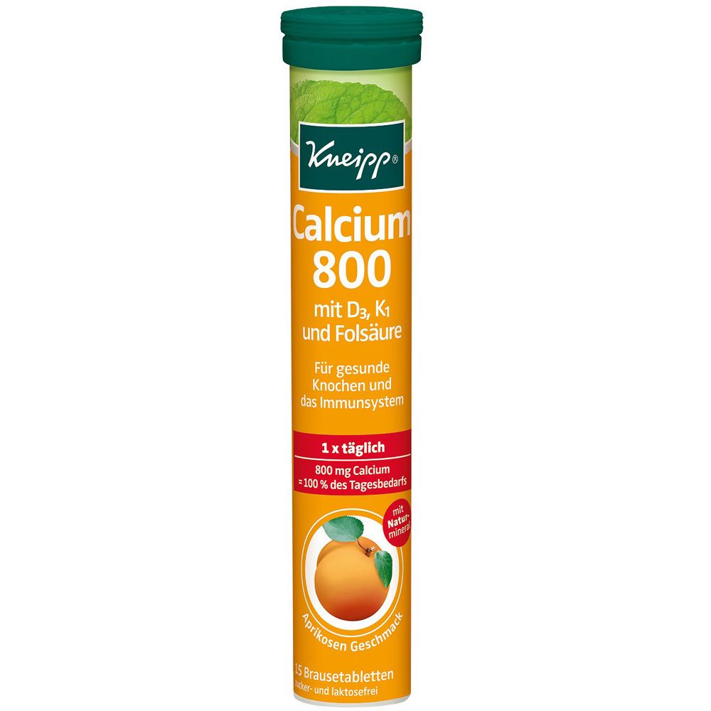 KNEIPP Calcium+D3+K1 Brausetabletten