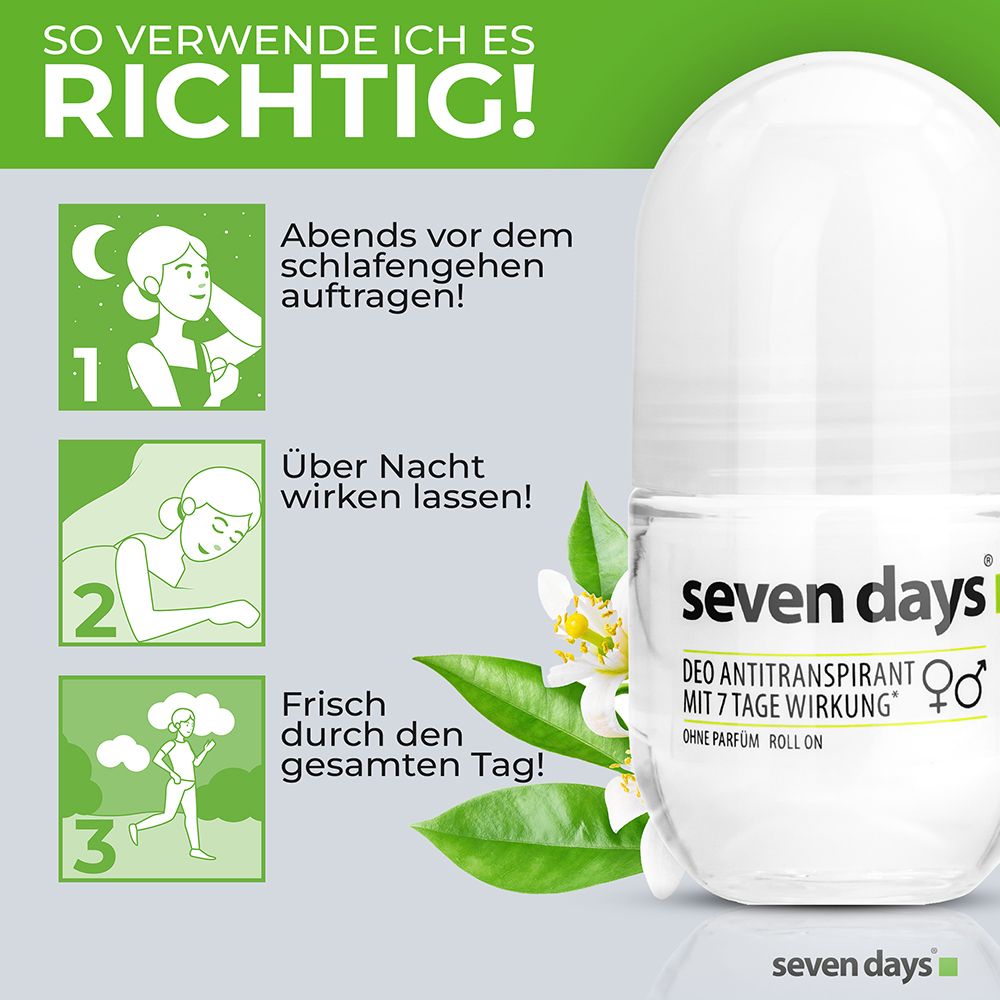 seven days® Antitranspirant