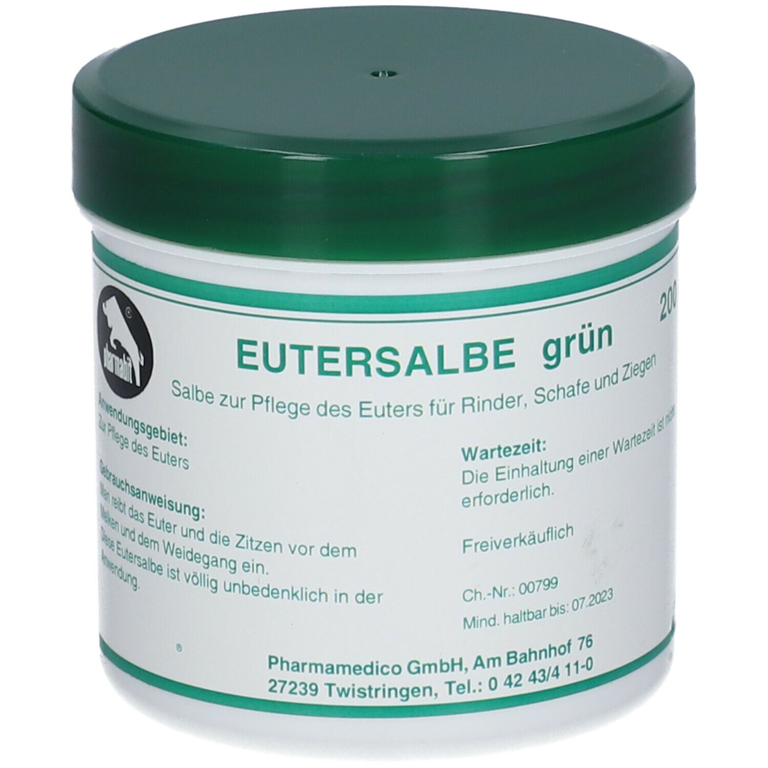 Eutersalbe grün