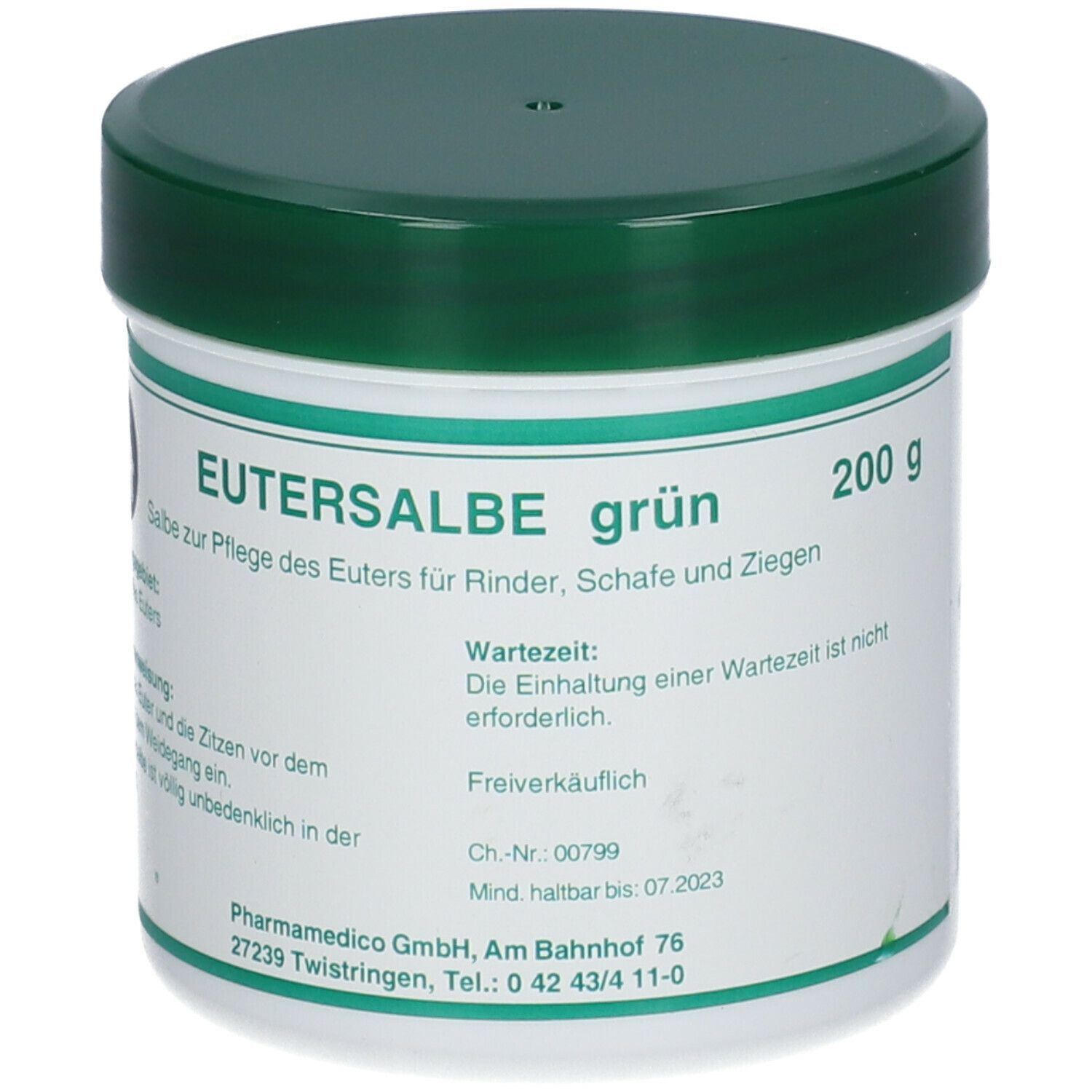 Eutersalbe grün