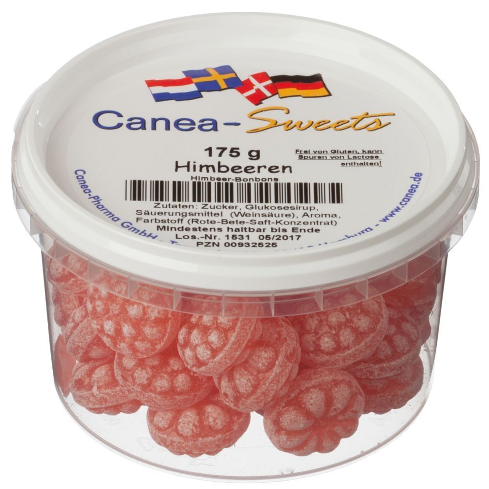 Canea-Sweets® Bonbons gout framboise