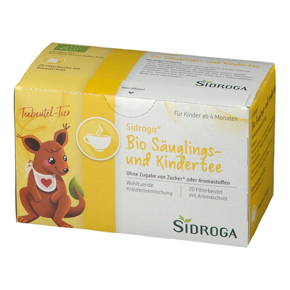 Sidroga® Bio Thé pour nourrissons et enfants
