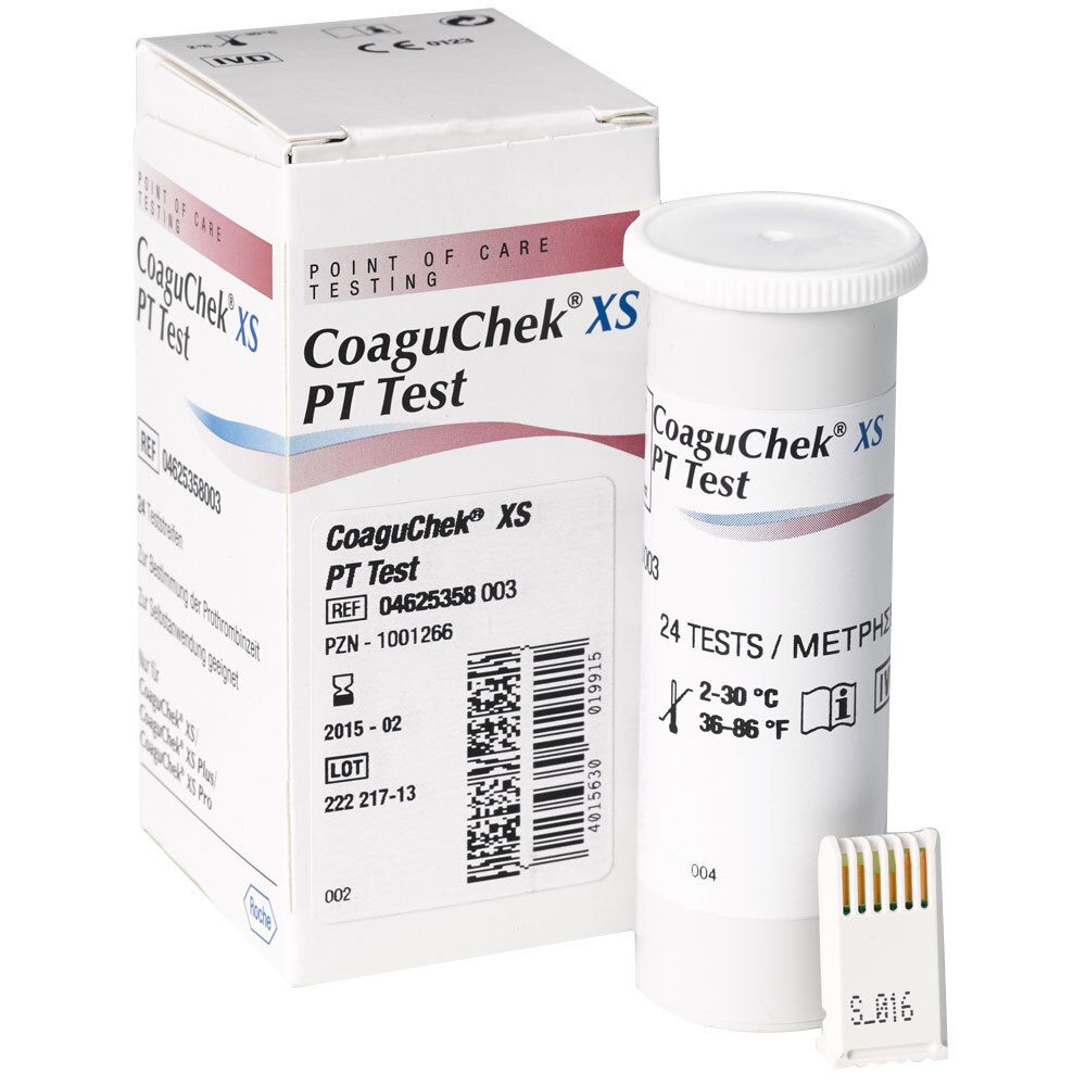 COAGUCHEK XS PT Test