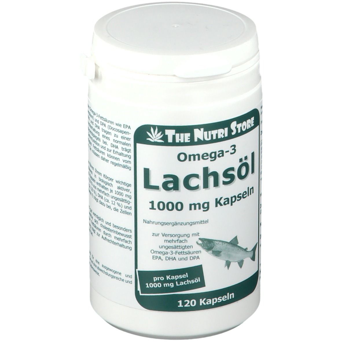 Omega-3 Lachsöl 1000 mg Kapseln