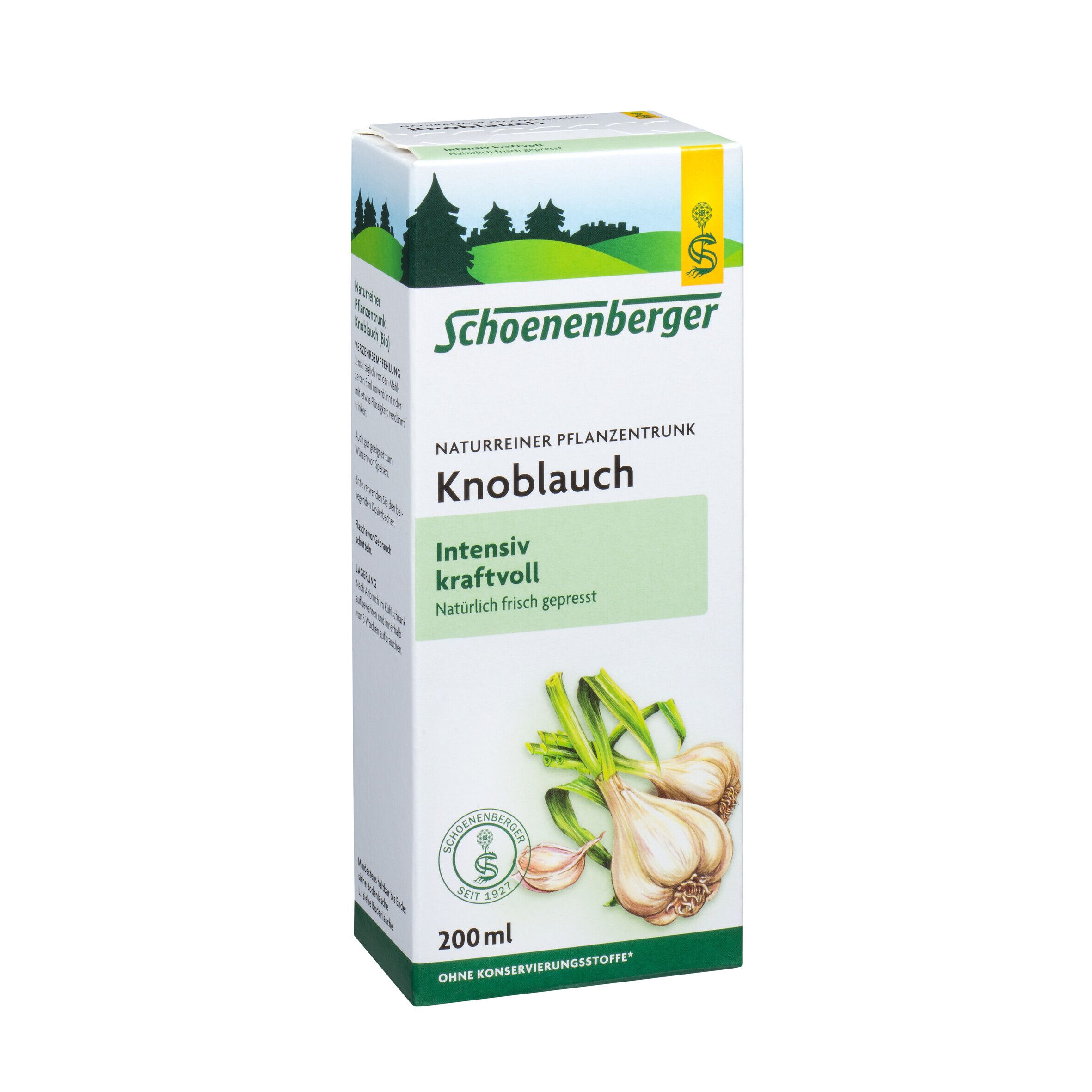 Schoenenberger® naturreiner Pflanzentrunk Knoblauch