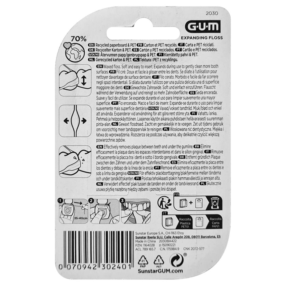 GUM® Expanding Floss Zahnseide