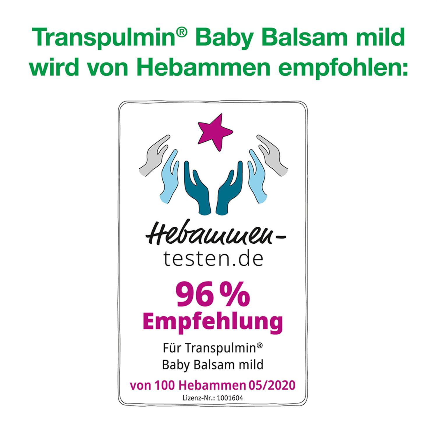 Transpulmin Baby Balsam mild: Wohltuender Erkältungsbalsam für Kinder ab 3 Monaten,