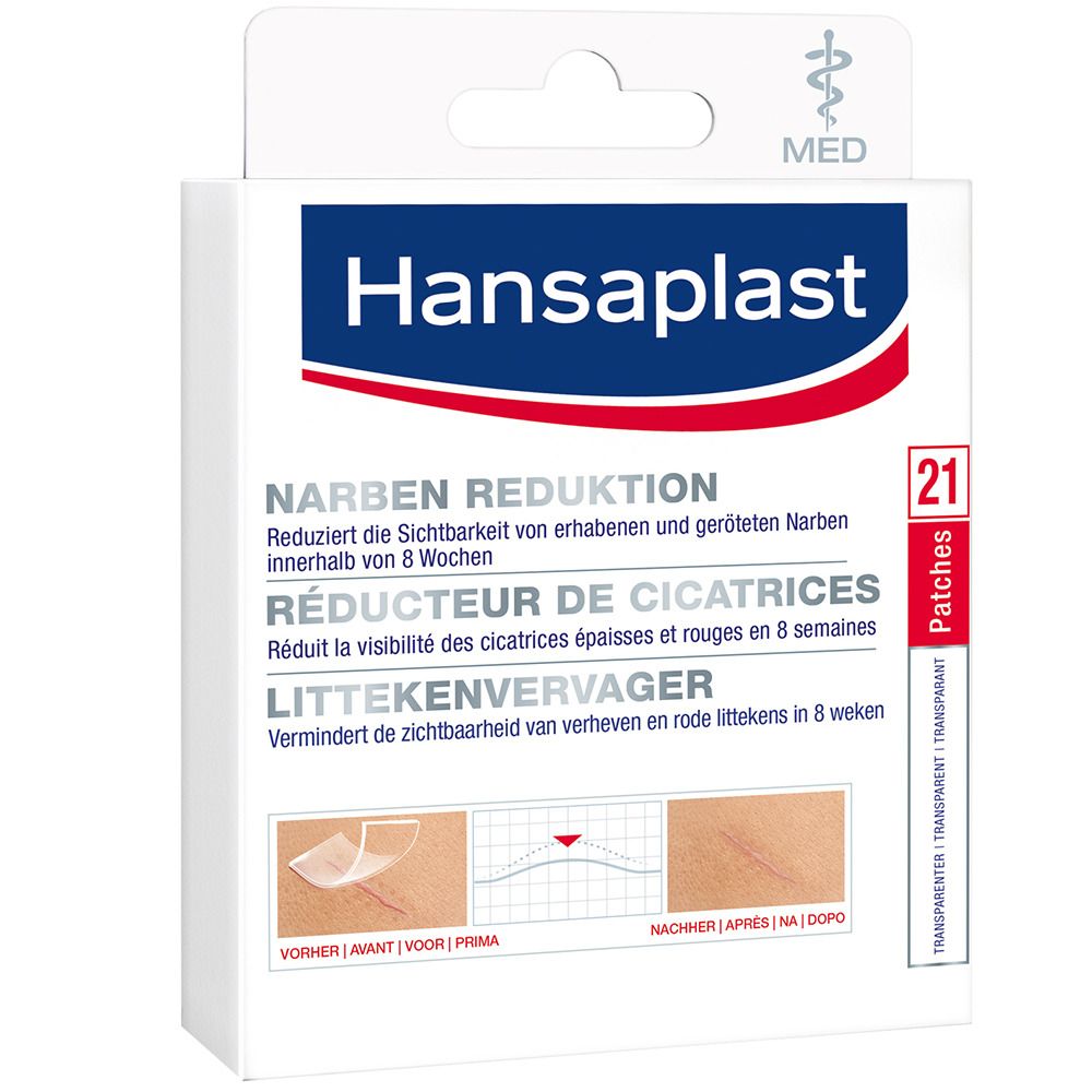 Hansaplast MED Narben Reduktion Pflaster