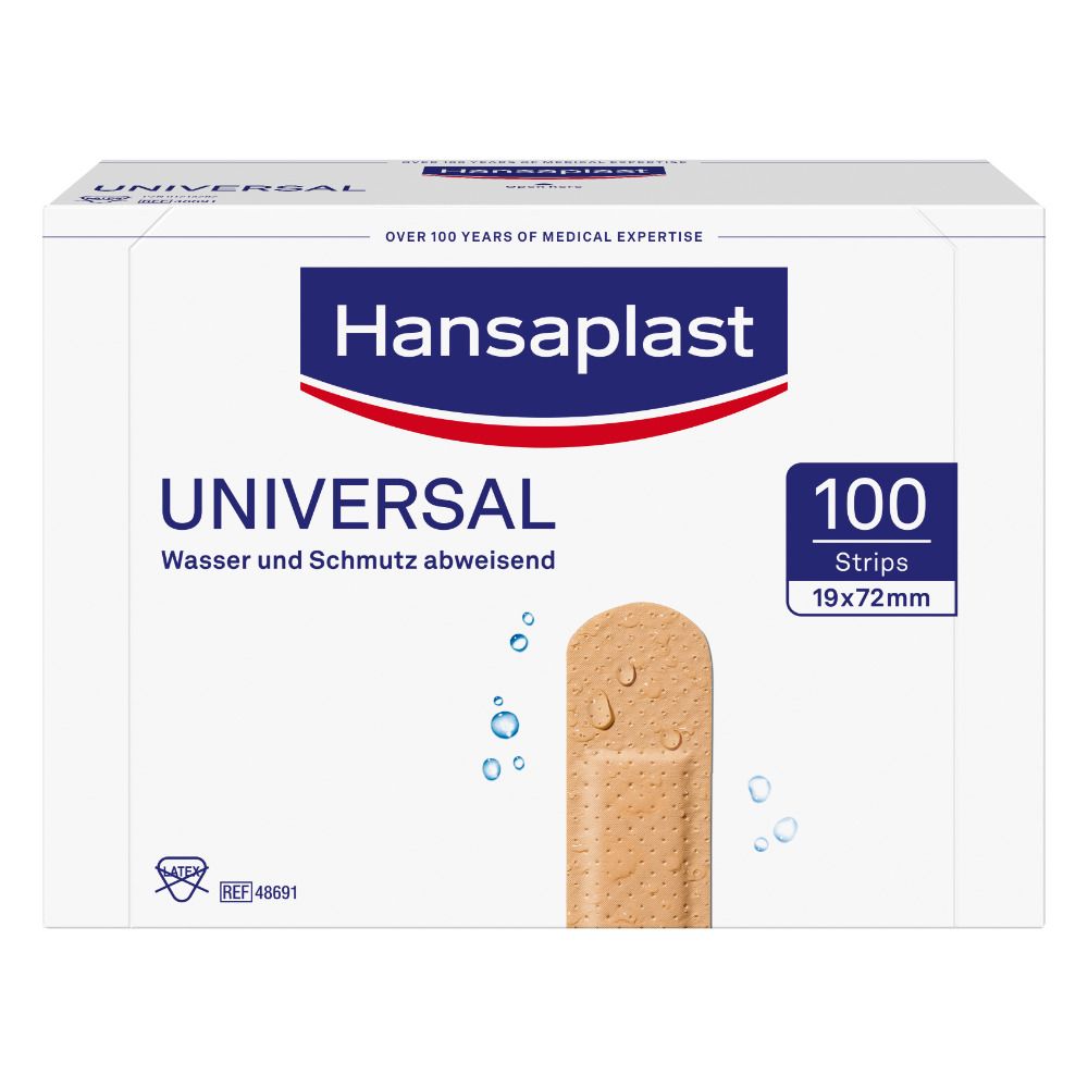 Hansaplast® Universal Water Resistant 7,2 cm x 1,9 cm