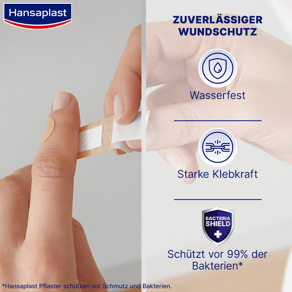 Hansaplast® Universal Water Resistant 7,2 cm x 1,9 cm