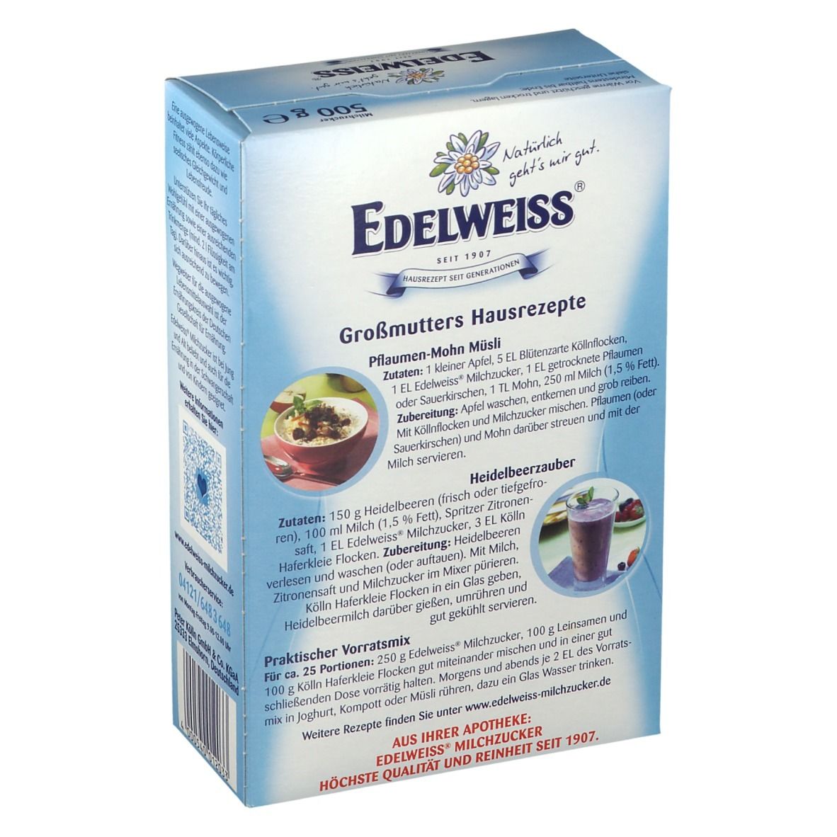 Edelweiss Milchzucker