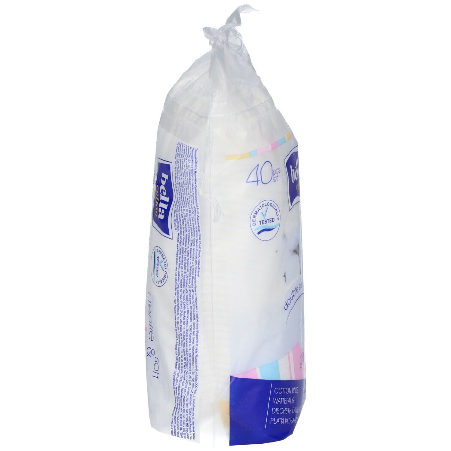 BELLA Wattepads Bio oval groß