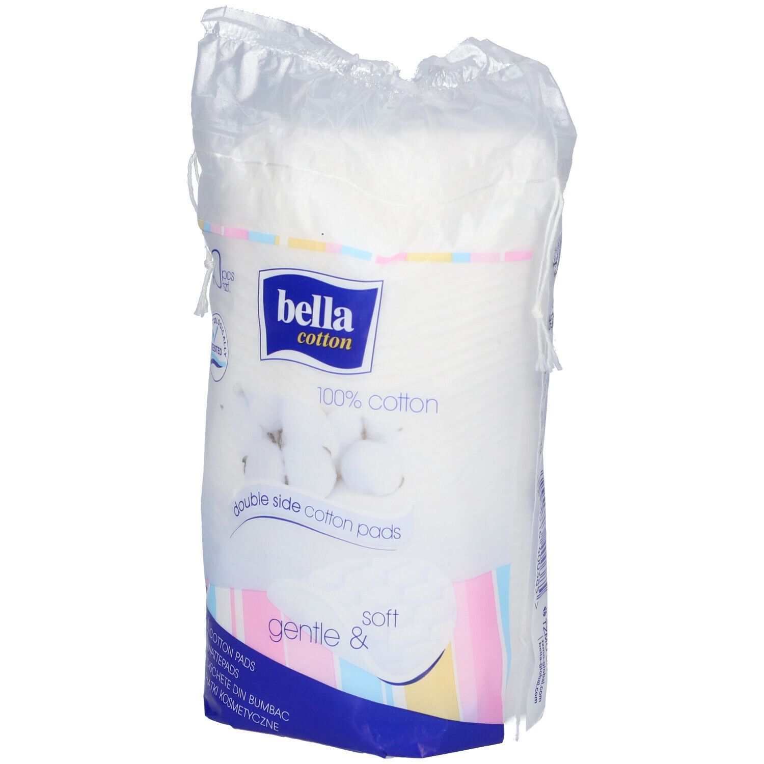 BELLA Wattepads Bio oval groß