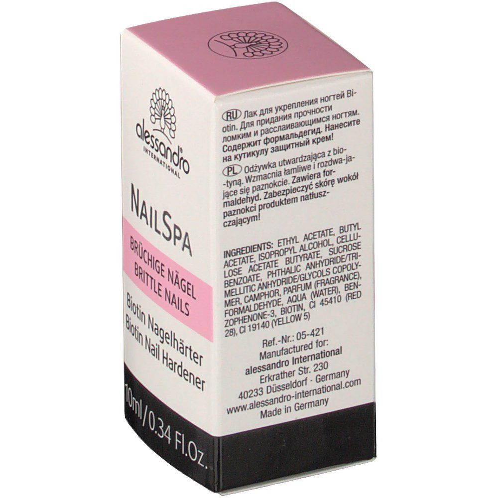alessandro NailSpa Biotin Nagelhärter