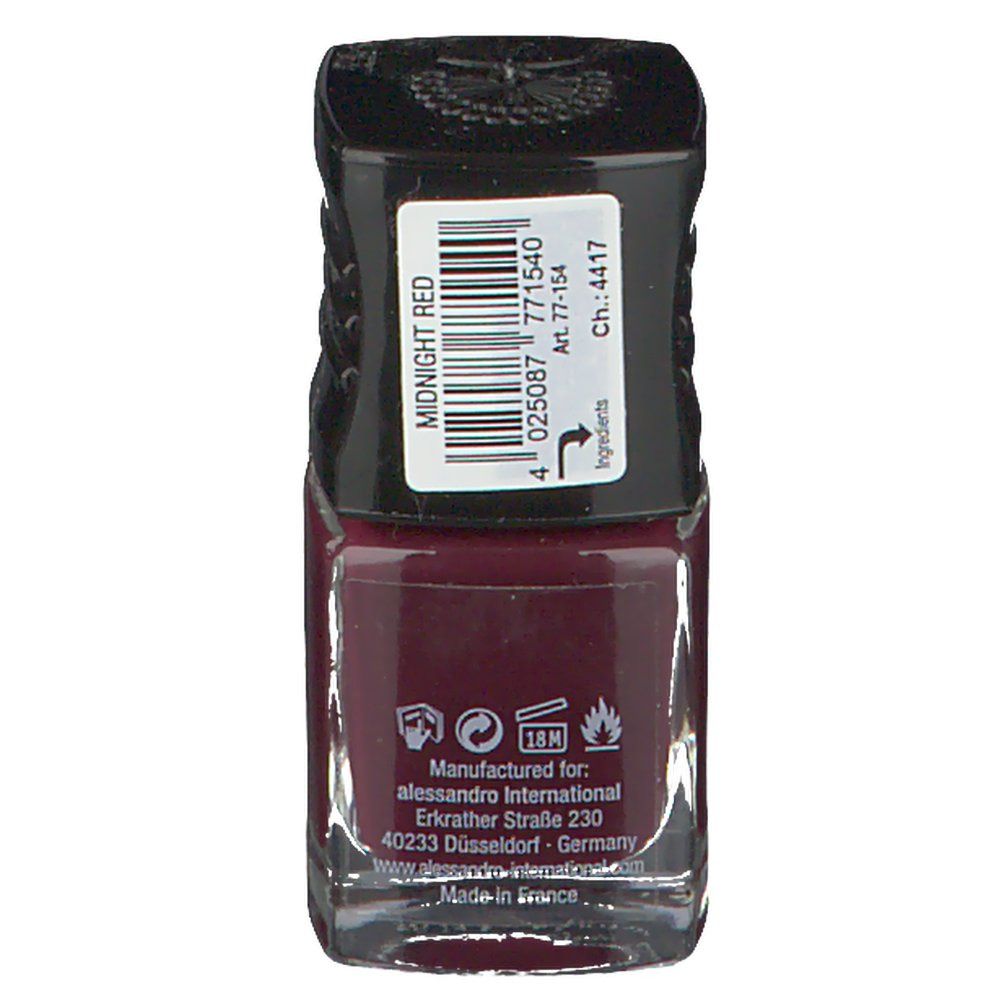 alessandro Vernis à ongles 54 Midnight Red