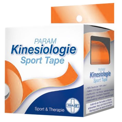 PARAM Kinesiologie Sport Tape 5 cm x 5 m Orange