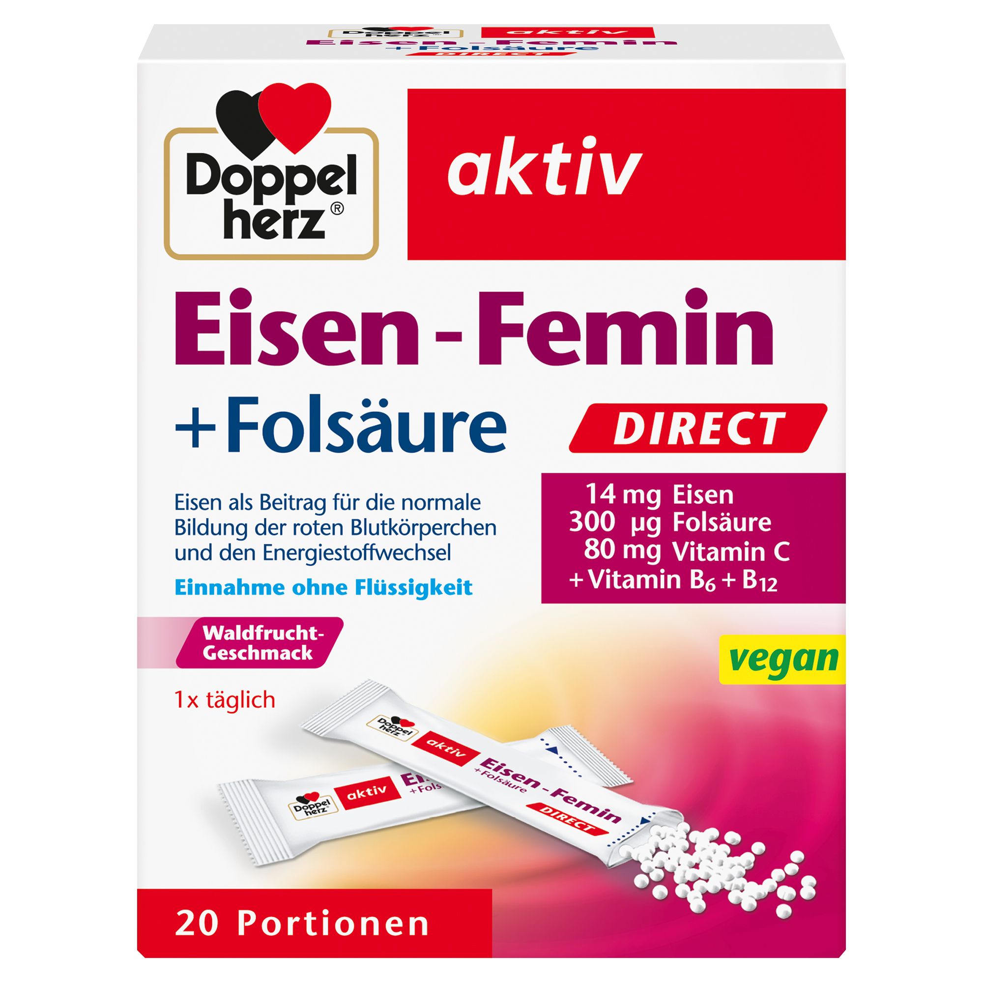 Doppelherz Eisen-Femin DIRECT