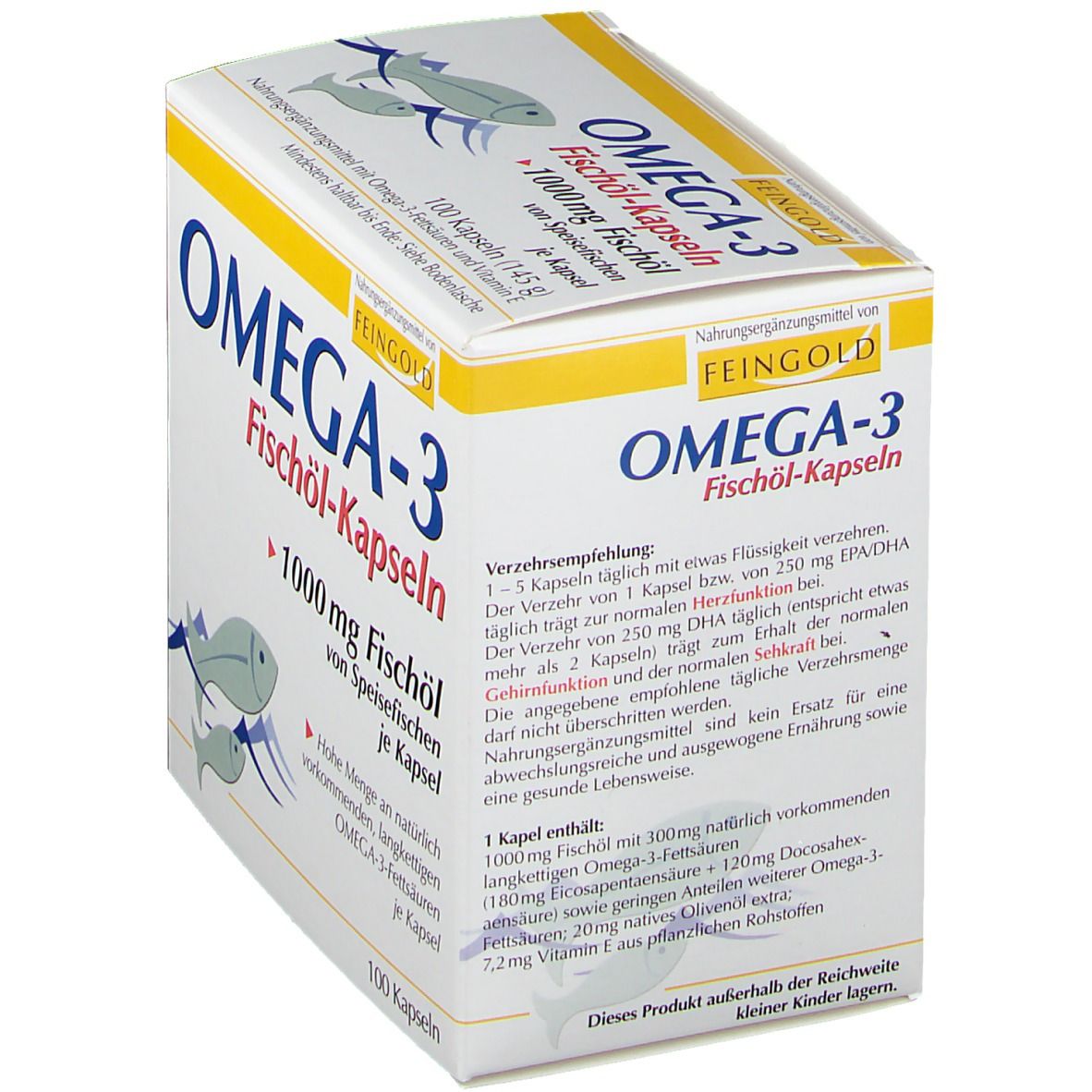 Omega-3 Capsules d'huile de poisson