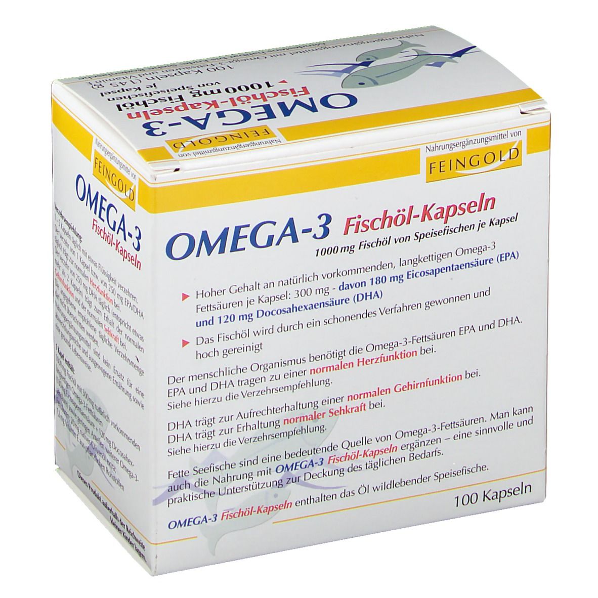 Omega-3 Capsules d'huile de poisson