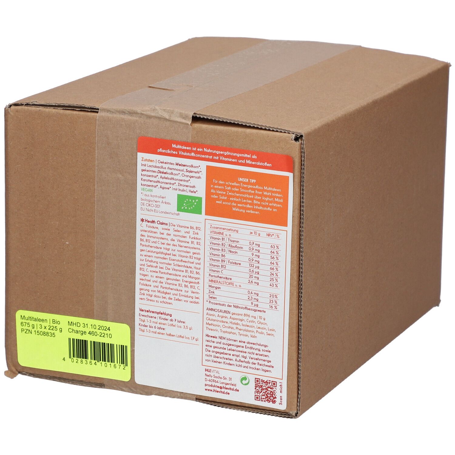 IHLEVITAL Multitaleen Powerpaket