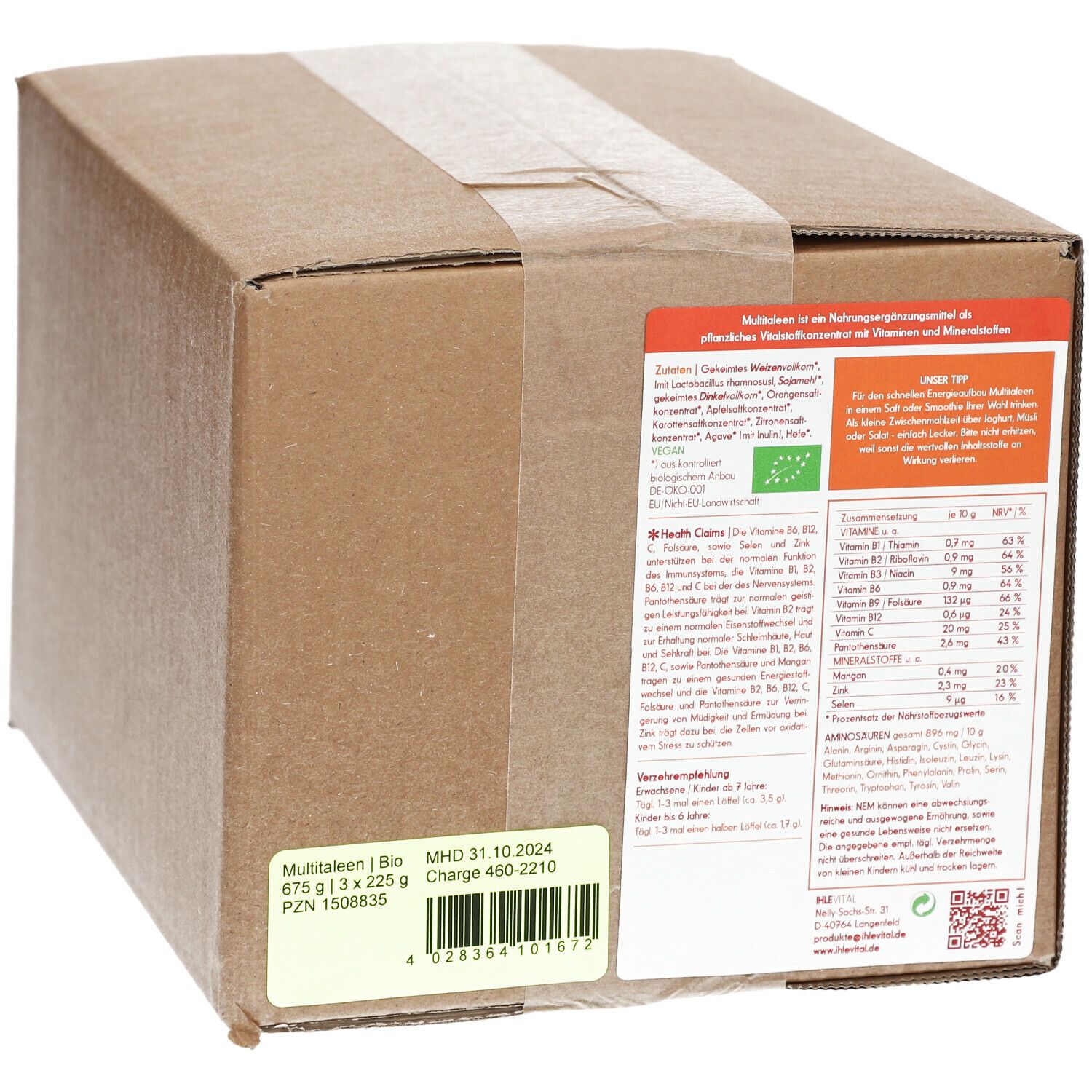 IHLEVITAL Multitaleen Powerpaket