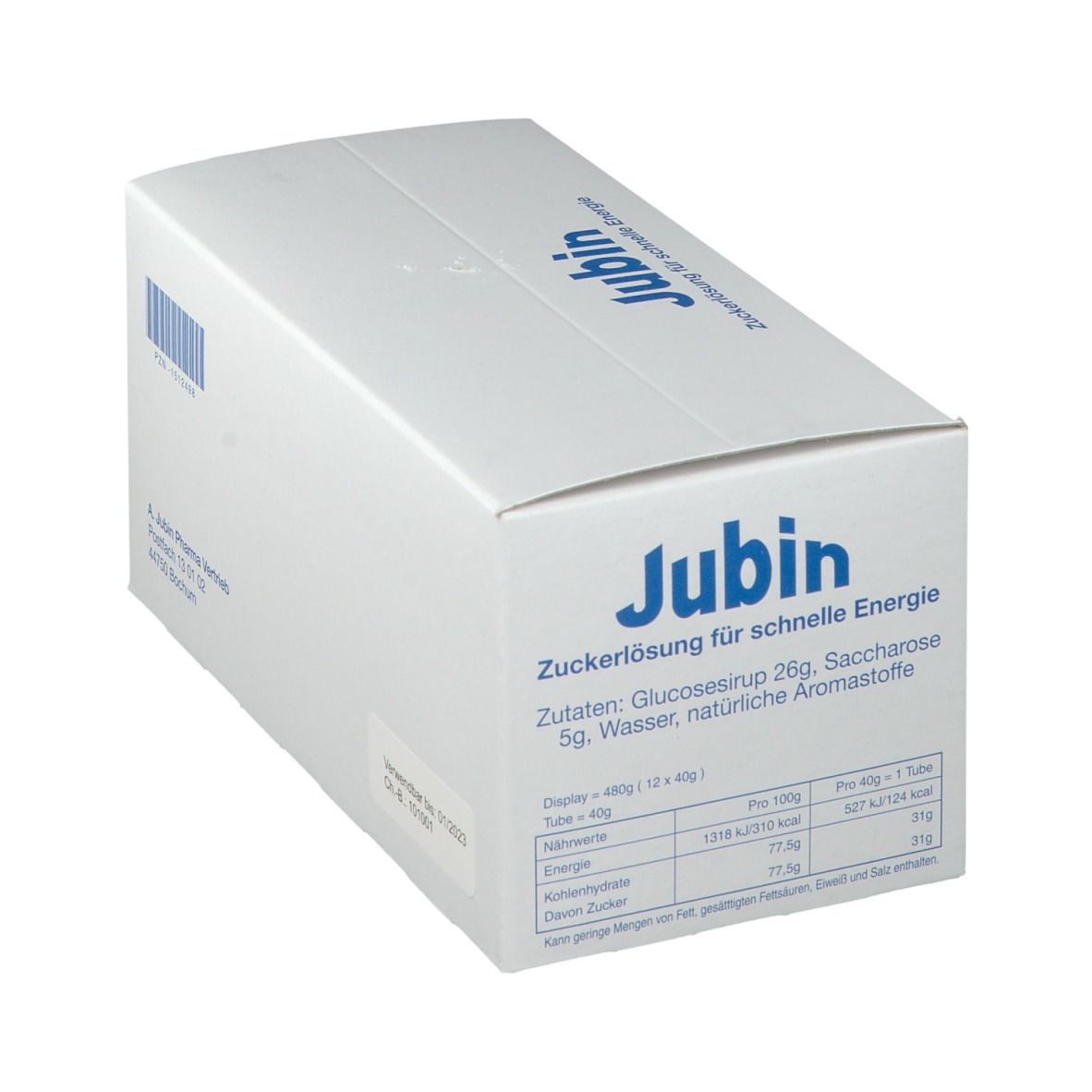 Jubin Solution sucrée pour une énergie rapide