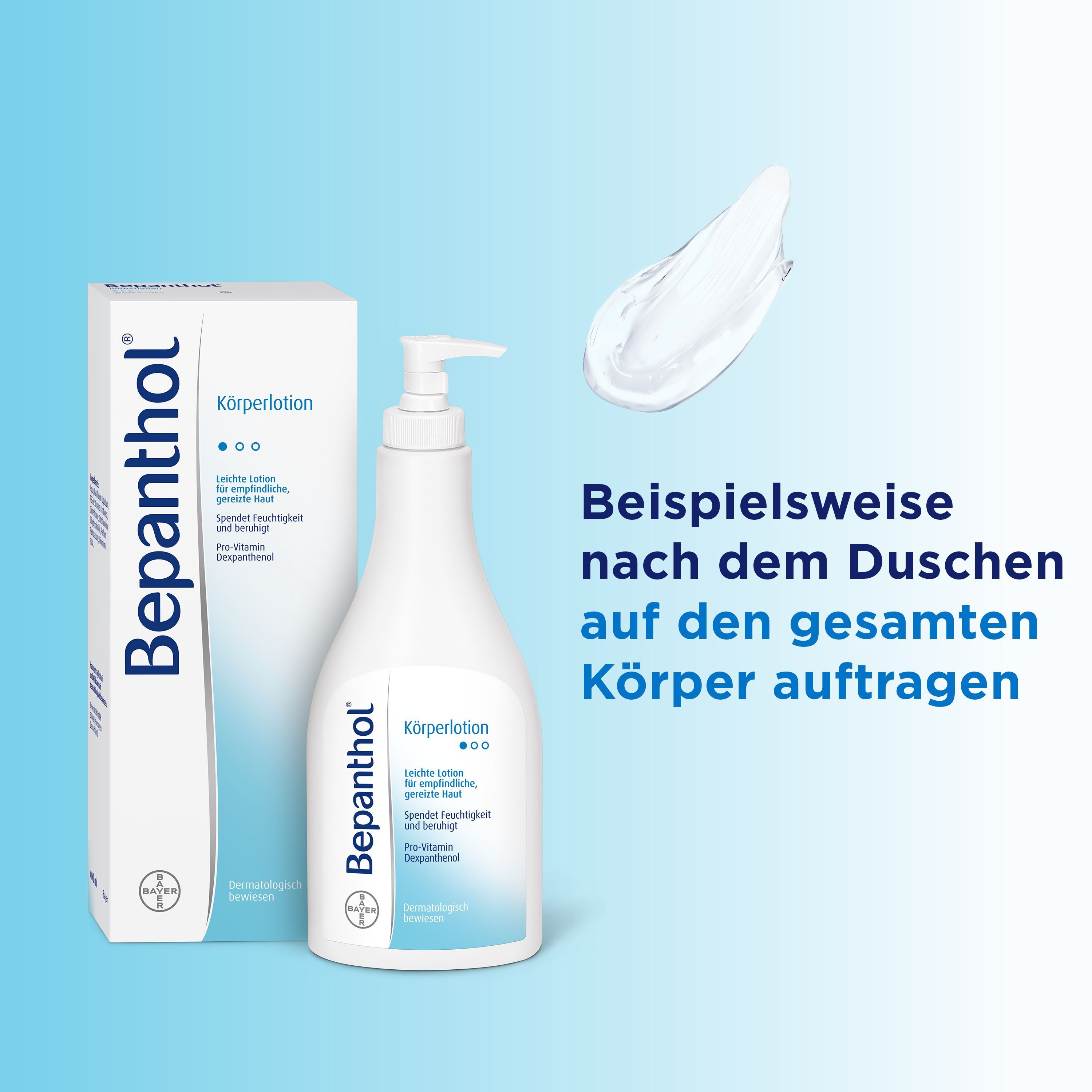 Bepanthol® Körperlotion für empfindliche Haut Pumpspender