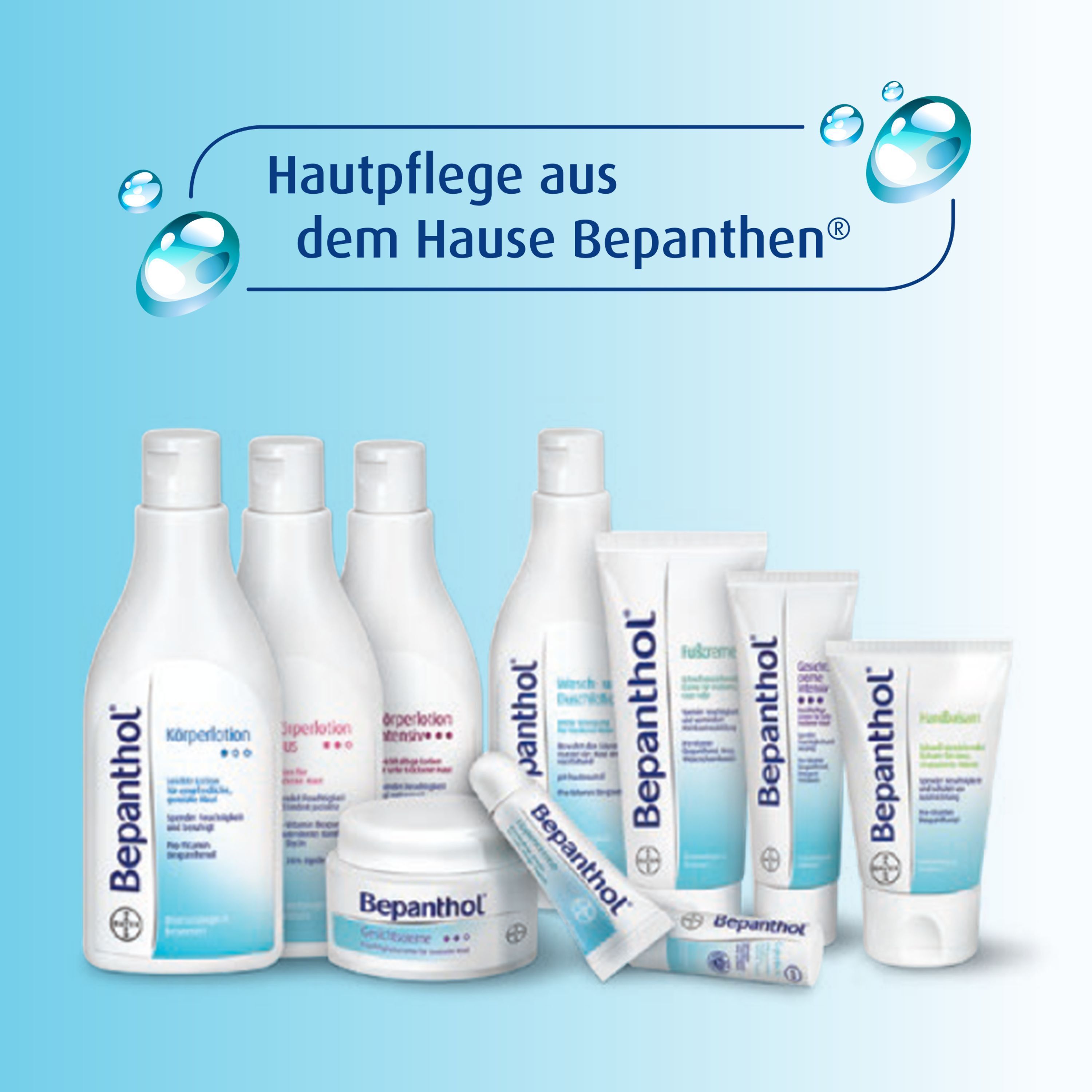 Bepanthol® Körperlotion für empfindliche Haut Pumpspender