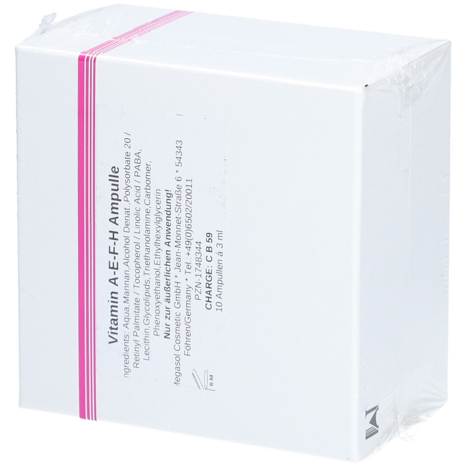 MEGASOL COSMETIC Vitamines A-E-F-H