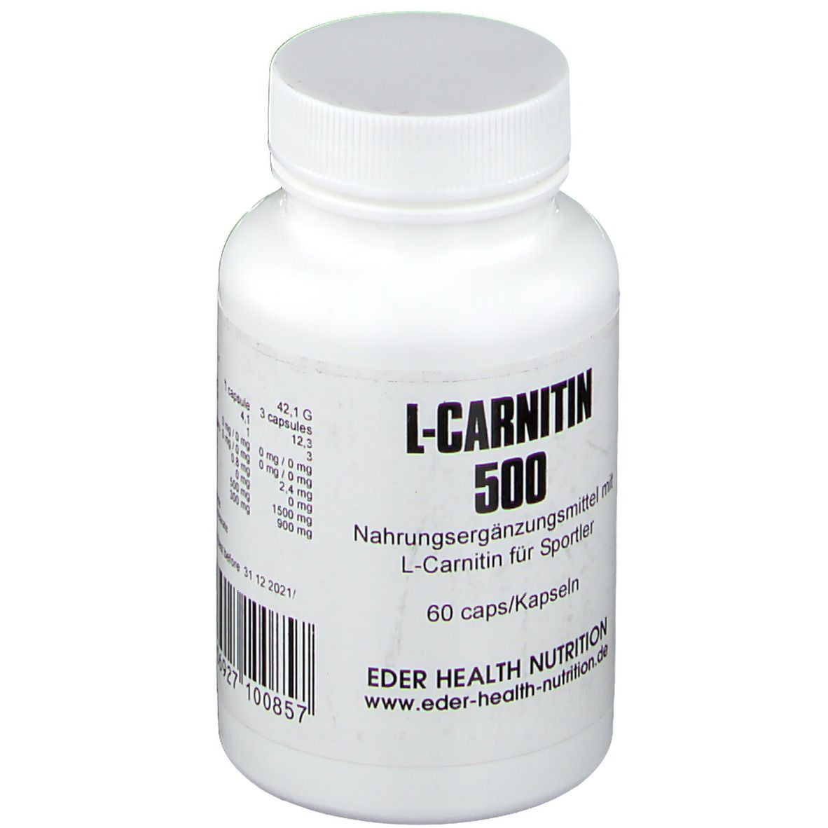 L-Carnitin 500 Kapseln