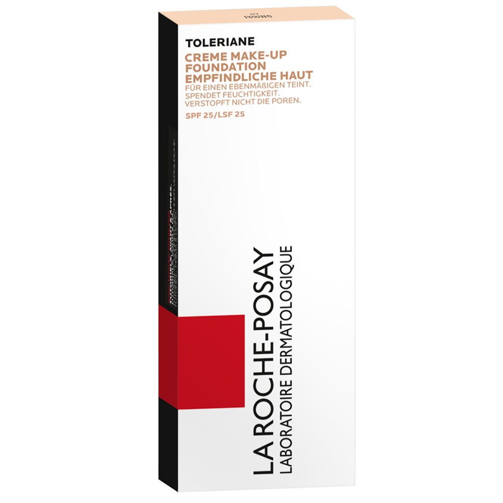 LA ROCHE POSAY TOLERIANE Fond de teint crème d'eau hydratante n° 01