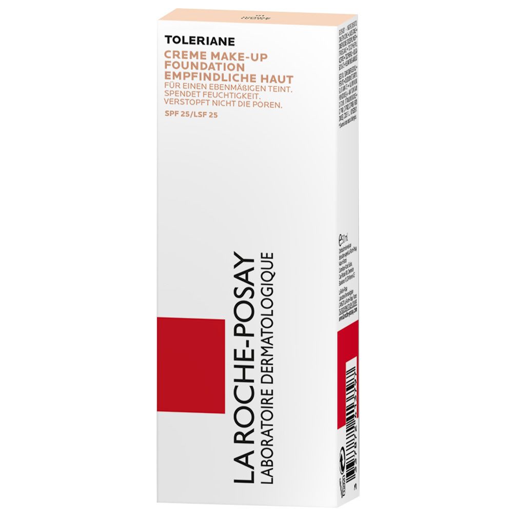 La Roche Posay Tolériane fond de teint crème d'eau hydratante n° 04