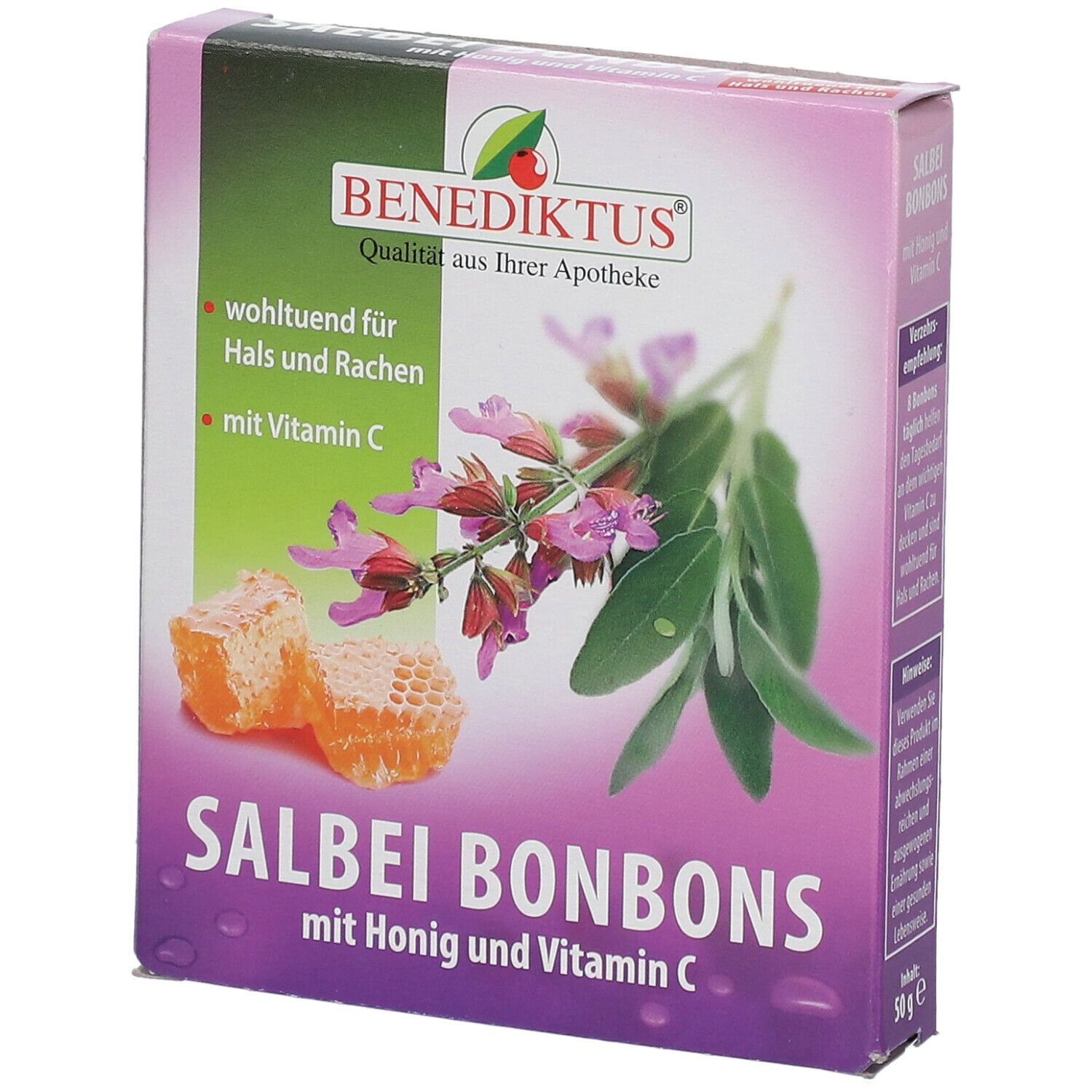 Salbei Bonbons Miel + Vitamine C
