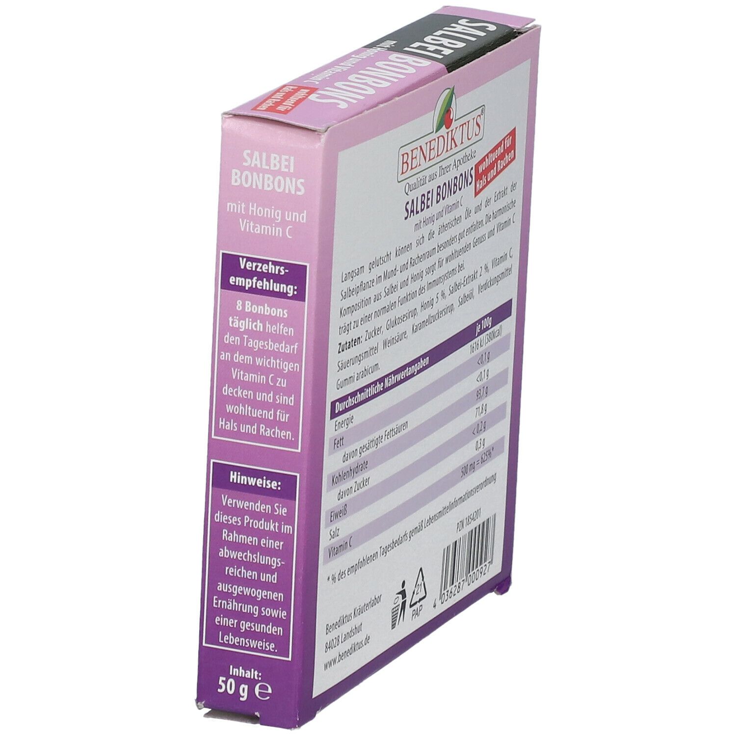 Salbei Bonbons Miel + Vitamine C