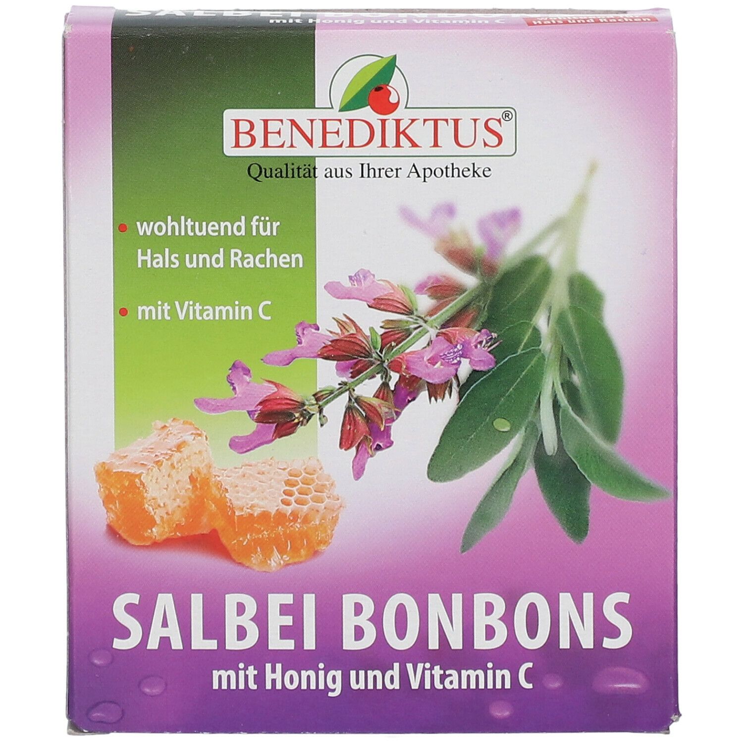 Salbei Bonbons Miel + Vitamine C