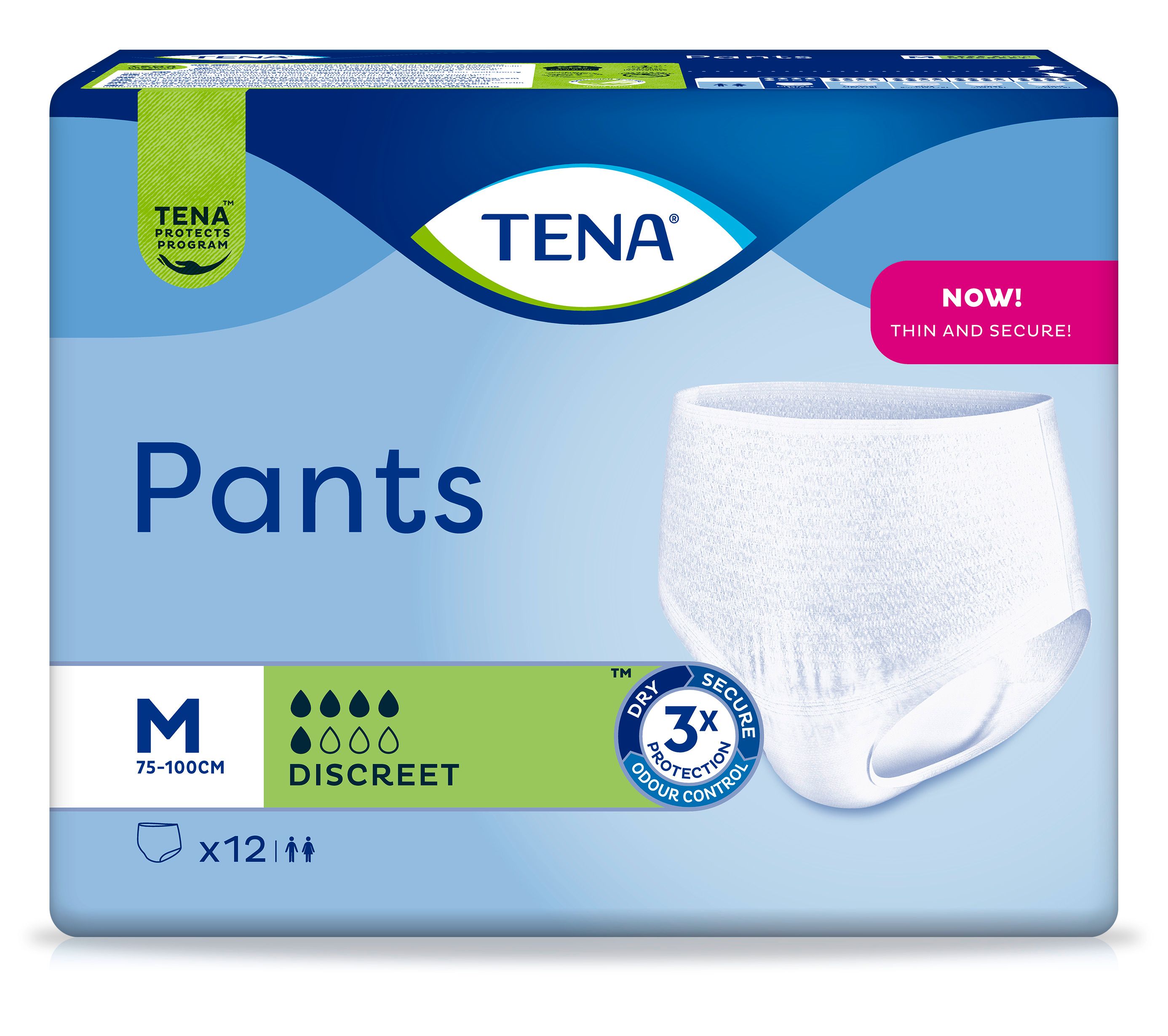 TENA Pants Discreet M