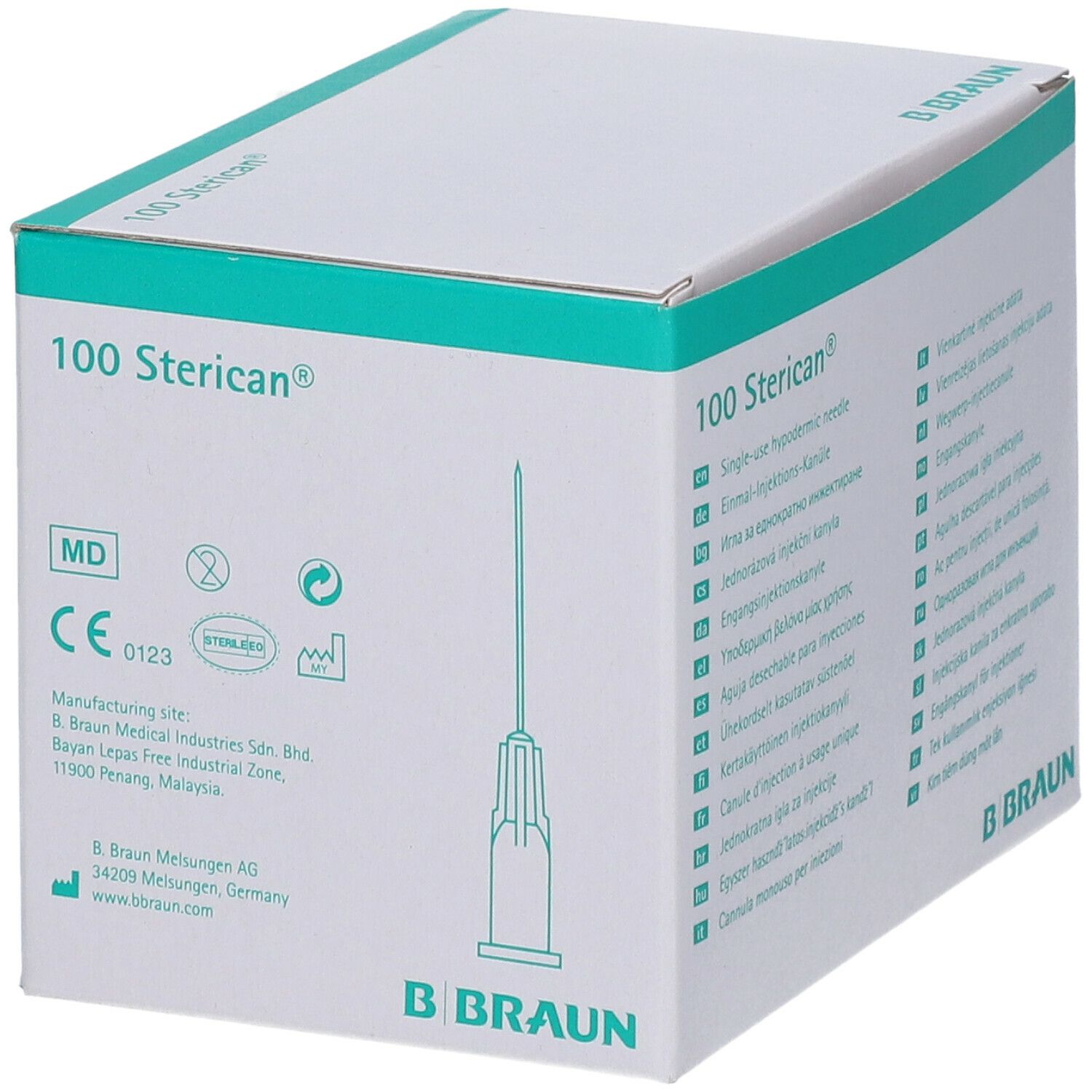 Sterican® Canule standard Gr. 14 G23 x 1 1/4 Zoll 0,60 x 30 mm blau