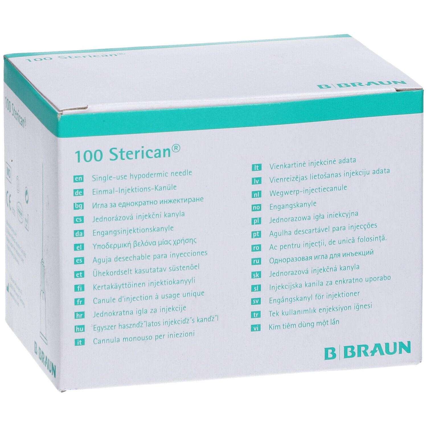Sterican® Canule standard Gr. 16 G23 x 1 Zoll 0,60 x 25 mm bleu