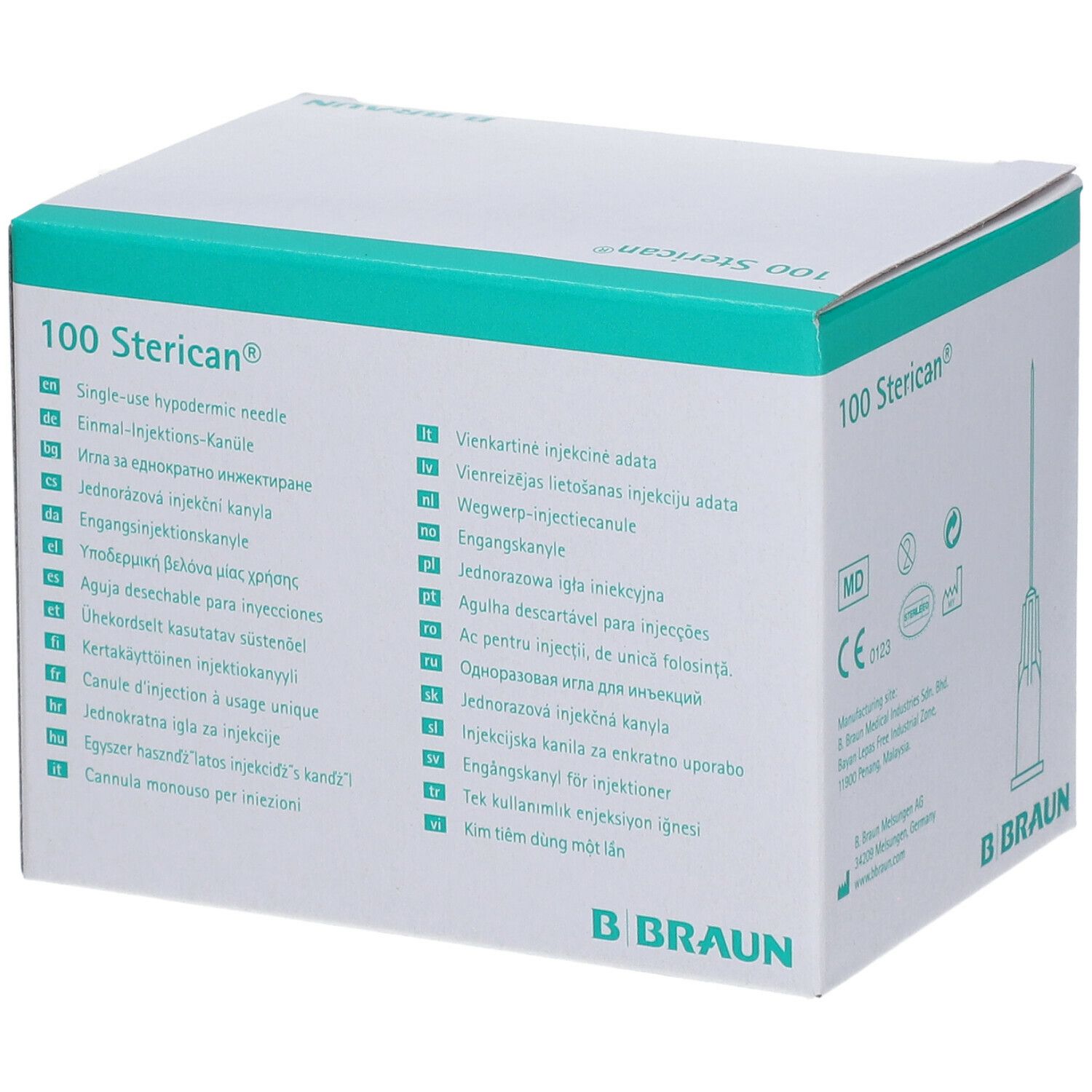 Sterican® Standardkanüle Gr. 17 G24 x 1 Zoll 0,55 x 25 mm lila