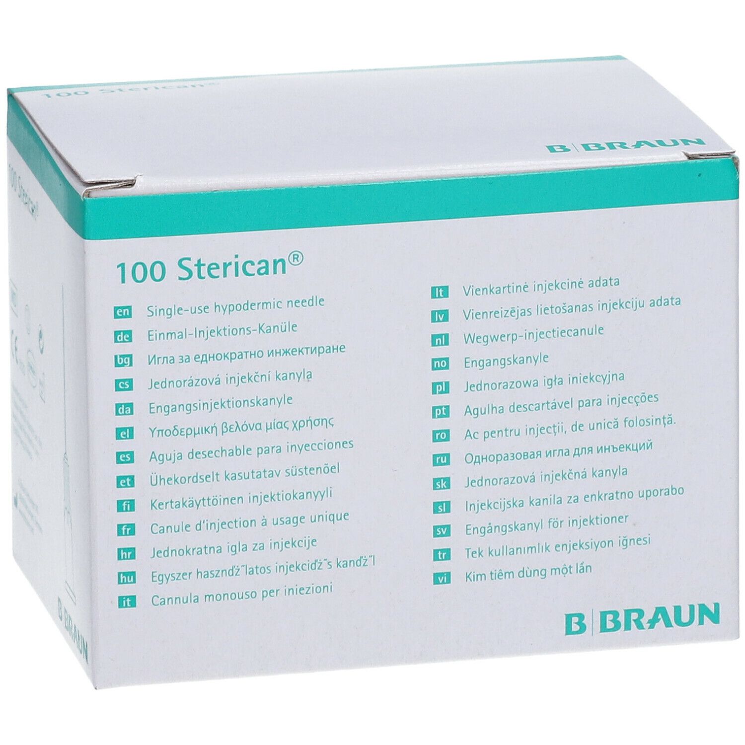 Sterican® Standardkanüle Gr. 17 G24 x 1 Zoll 0,55 x 25 mm lila