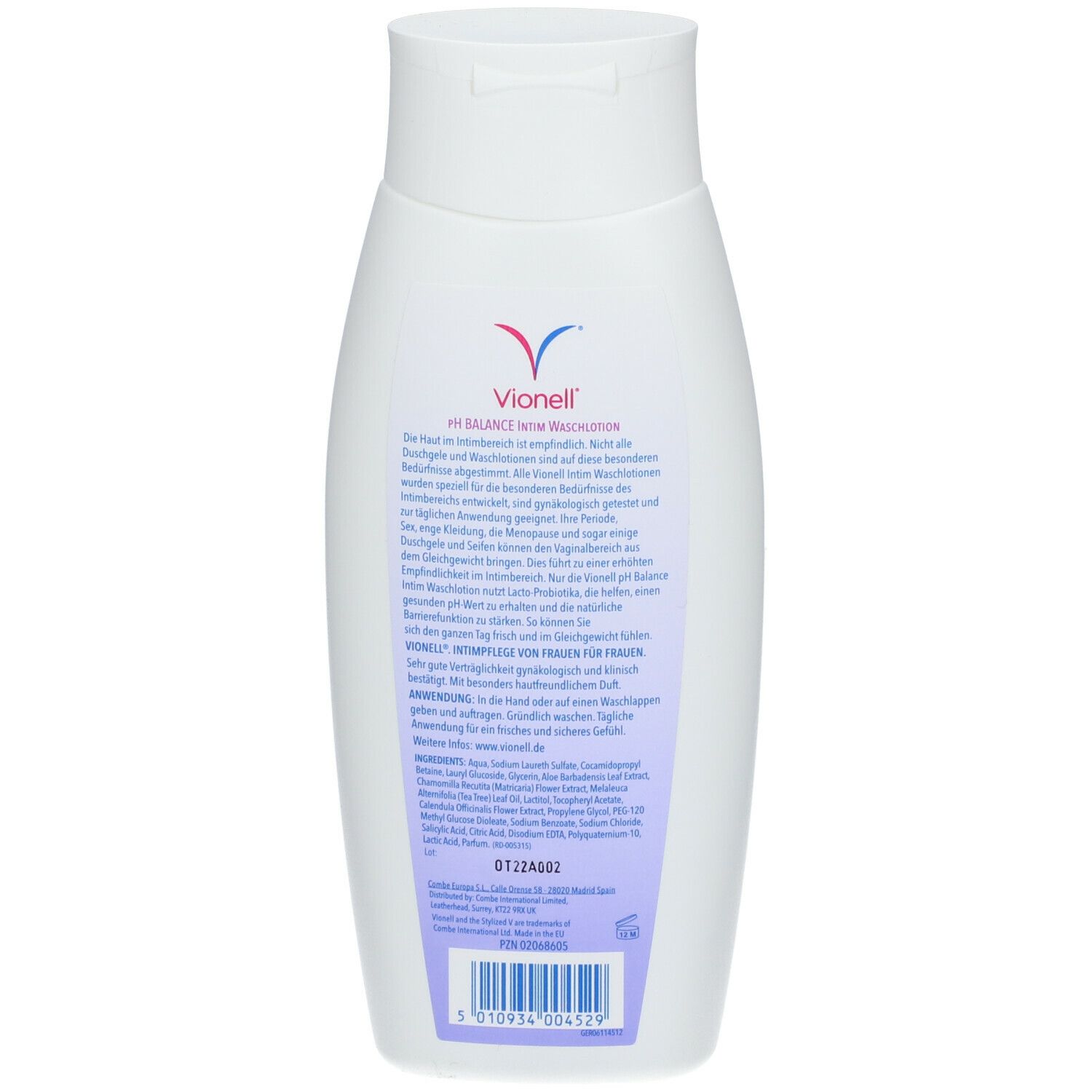 vionell® Intim Lotion de lavage Soft & Sensitive