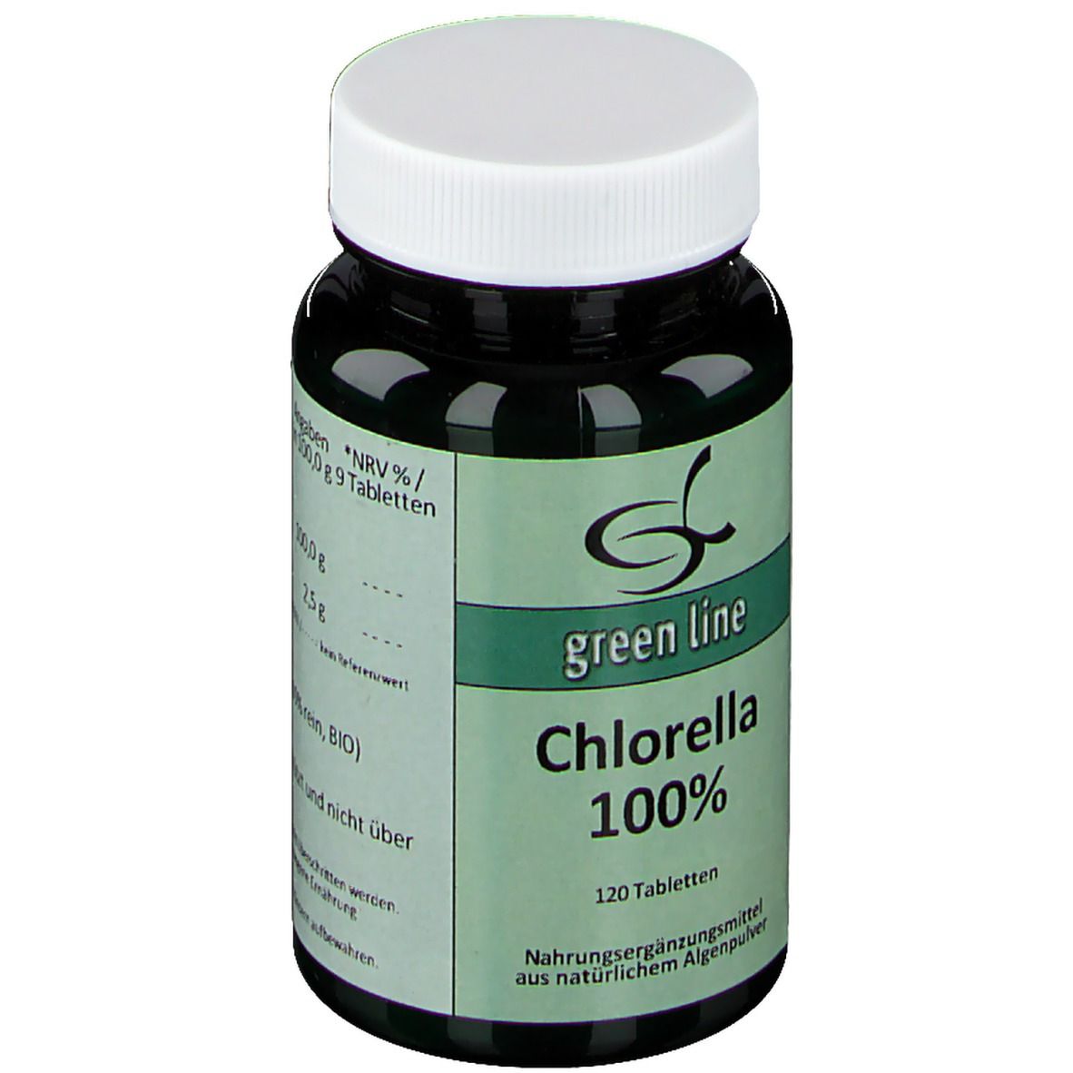 green line Chlorella 100%